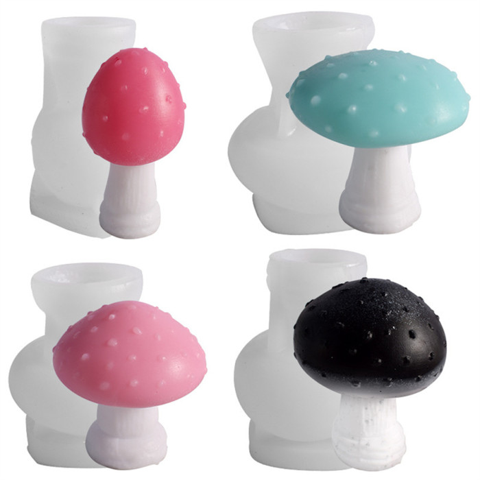 Mushroom Shaped Silicone Mould Mushroom Cake Mould Vegetable Fondant Candy Mould Round Silicone molds
