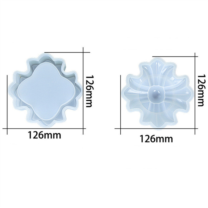 Storage Box Silicone Resin Mold with lids Bottle Jar Epoxy Silicone Casting Molds for Jewelry Ornaments Storage Cup Holder Trinket Box Container, 3D DIY Making Handmade Home Decor Crafts