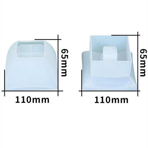 Square Storage Silicone Resin Mold with Lids Square Cup Shaped Box jar Epoxy Silicone Casting Molds for Jewelry Pendant Necklace Ornament Storage Holder, 3D DIY Making Handmade Home Decor Crafts