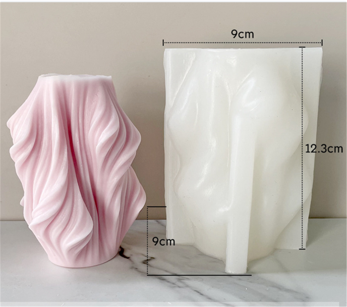 Copy Mixed Flower Round Bath Soap Silicone Mold Cold Process Making Supplies
