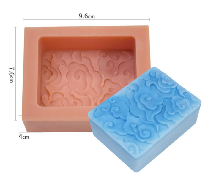 Silicone Mold Daisy, Flowers Craft Art Silicone Soap Mold, Craft Mold DIY Handmade Soap Mold