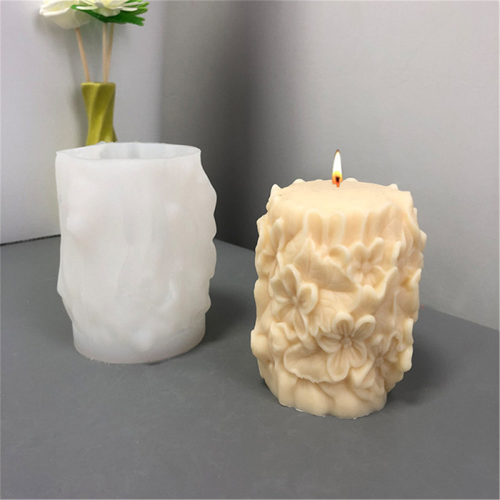 Beauty head candle mould DIY handmade aromatherapy gypsum silica gel mould girl candle mould