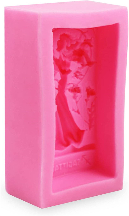 Silicone Soap Molds, 3D Large Angel Girl Silicone Mold Beauty Fairy Butterfly Soap Mold for Handmade Soap DIY Cake Baking Art Craft and Dessert