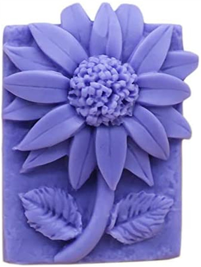 Silicone Mold , Flowers Craft Art Silicone Soap Mold, Craft Mold DIY Handmade Soap Mold