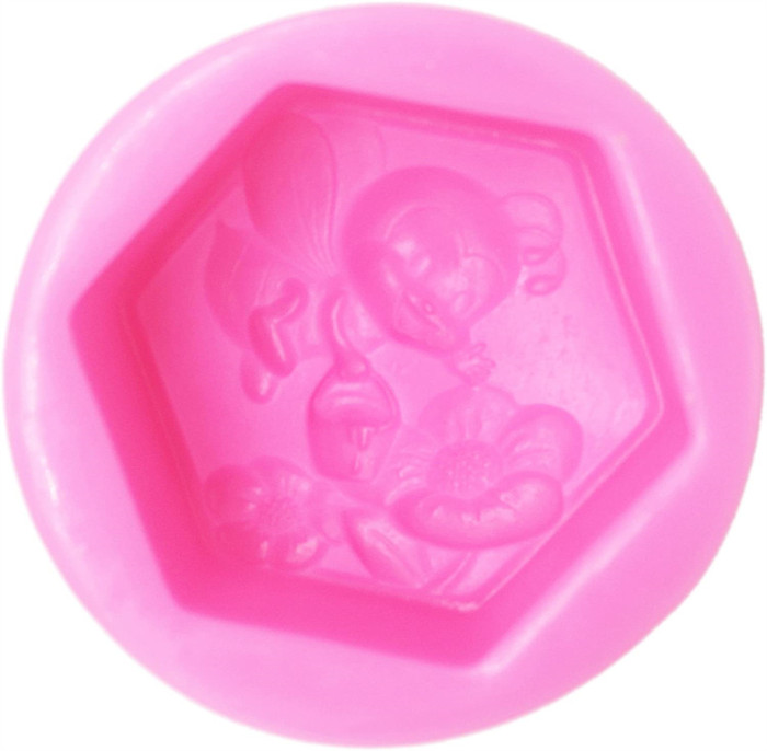 Bee Mould  Craft Art Silicone Soap Mold Craft Molds DIY Handmade Candle Molds