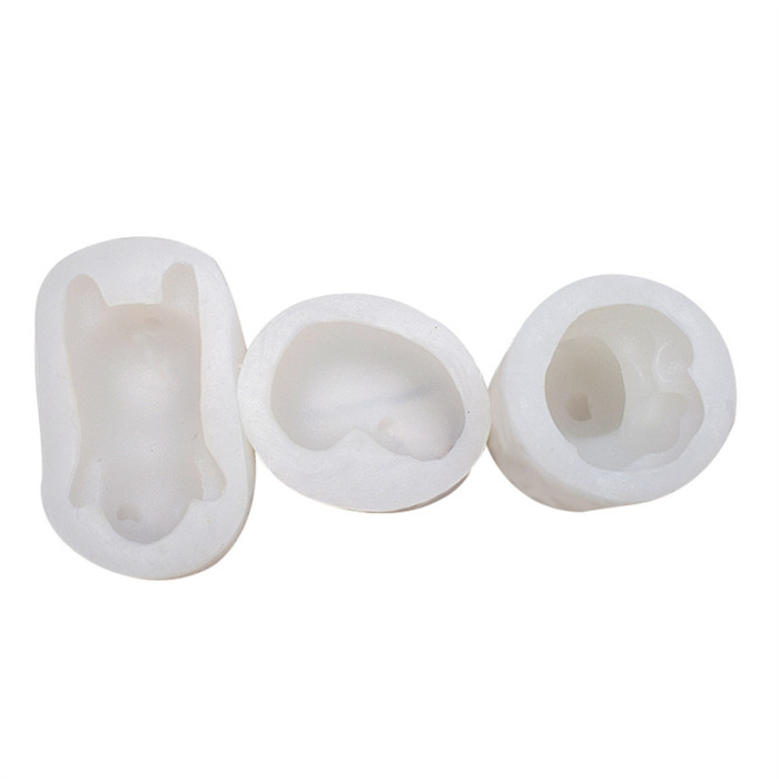 3 Pack Cute Bear Mold Bear Resin Mold Bear Soap Mold Silicone Mold for Candles Home Decoration Silicone Mold for Resin Bear Cake Decoration Mold Cartoon Mold