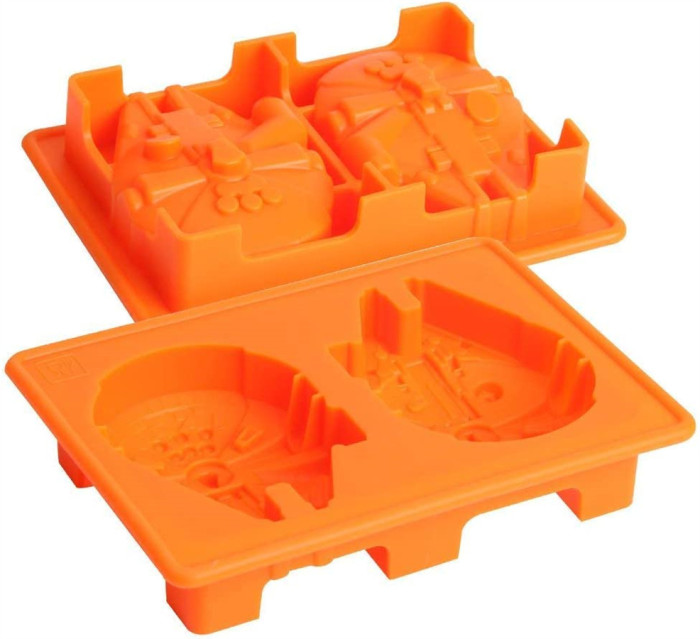 Silicone Cupcake Molds Set Nonstick Star Wars Shape Ice Cube Tray Chocolate Candy Moulds