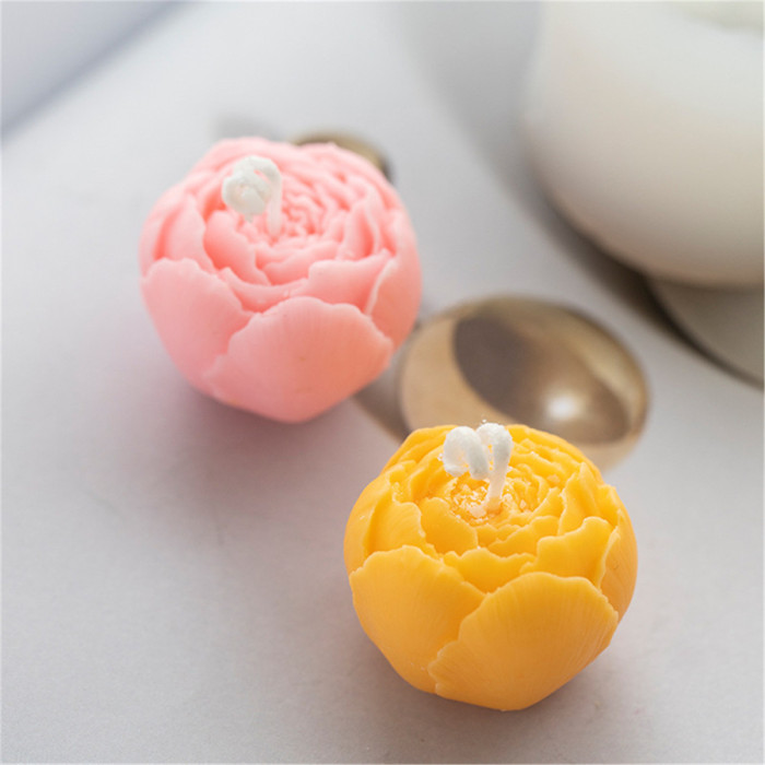 Flower Silicone Candle Molds Soap Molds Fondant Chocolate Cake Candy Moulds Resin Clay Baking Pastry Tools