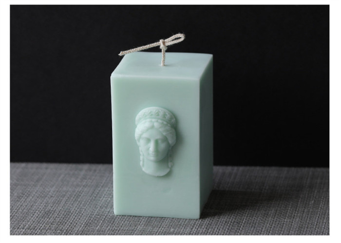 Ancient goddess head Candle Mold household decorations European retro character decoration DIY Candle Mold
