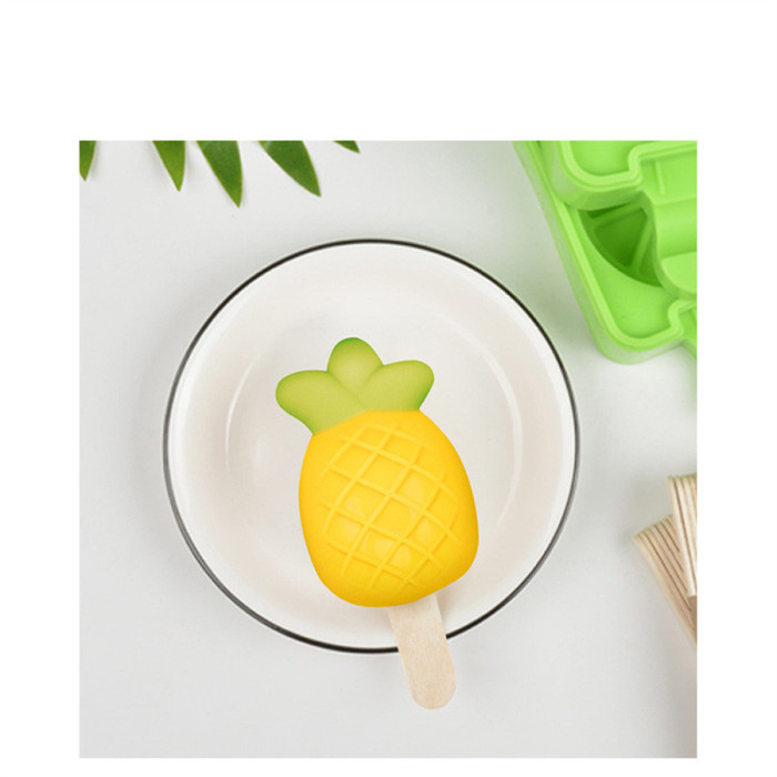 Popsicle Mold Popsicle Tray, Silicone Ice Cube Ice Pop Mold Ice Cream  Popsicle Frozen Pop Tray Mousse Cake Mold For Ice Candy Lolly Pops, Juice & Fruit Smoothies