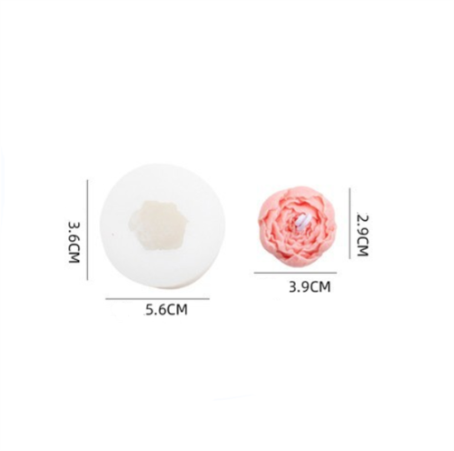 Flower Silicone Candle Molds Soap Molds Fondant Chocolate Cake Candy Moulds Resin Clay Baking Pastry Tools