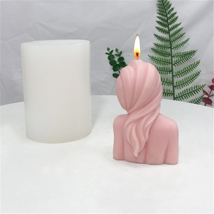 Women Body Shape Silicone Candle Mold DIY Female Figures Mould Naked Sexy Goddess Body Molds Resin Soap Wax Epoxy Casting Plaster Mold for Making Cake Topper, Chocolate, Body Art