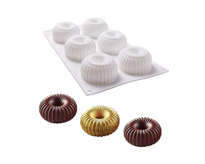 ice cream Molds Cake Fondant Decorating  Shape French Dessert Ice Cream Chocolate Jelly Truffle Pudding Cupcake Mousse Baking Mould