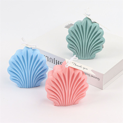 Harp Shell Candle silicone mold DIY homemade shell fragrance manual soap diffuser mold