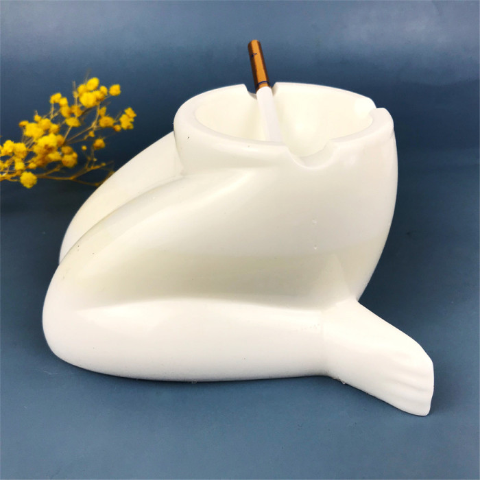Woman Body Concrete Flower Pot Vase Molds Plaster Succulent Planter Silicone Molds Pen Brush Holder Mold Storage Box Mold Epoxy Resin Cement Clay Mould Ashtray mold