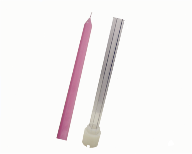 Candle Molds for Candle Making Classic Tall Taper Mold Candlesticks Making Mould Supplies for Wedding, Dinner, Home Decor, Parties