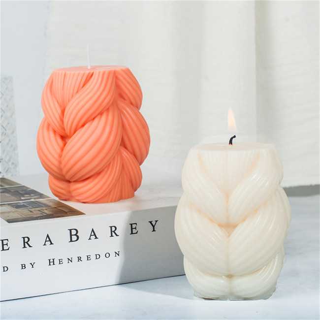 Unity color ball aromatherapy candle silicone mold DIY hemp rope gypsum pendulum diffuser soap mold