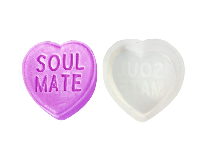 Heart Shaped Silicone Mold, Non-Stick Chocolate Mousse Cake Dessert Baking Pan,  Dessert, Biscuit and Soap