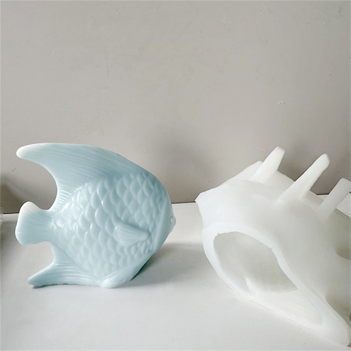 Goldfish silicone mold animal resin mold fish shaped silicone mold soap mold for jewelry decoration