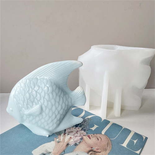 Goldfish silicone mold animal resin mold fish shaped silicone mold soap mold for jewelry decoration