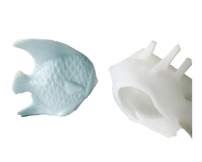 Goldfish silicone mold animal resin mold fish shaped silicone mold soap mold for jewelry decoration