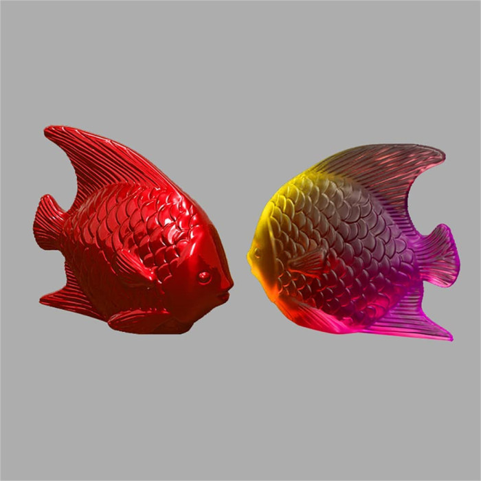 Goldfish silicone mold animal resin mold fish shaped silicone mold soap mold for jewelry decoration