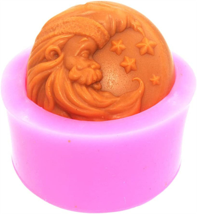 Christmas Series Soap Silicone Mold for DIY Soap Pastry Cake Plaster Clay Chocolate Decoration