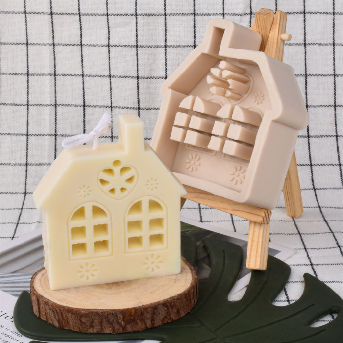 Christmas Series Aromatic Candle Mold diy Christmas Gift Silicone Candle Mold