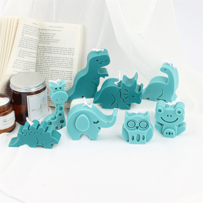 yrannosaurus Rex Candle Mold, Animal Car Freshie Molds,Cake Decorating, Candy, Soap, Candle, Polymer Clay, Resin Art Mold(Color Random)