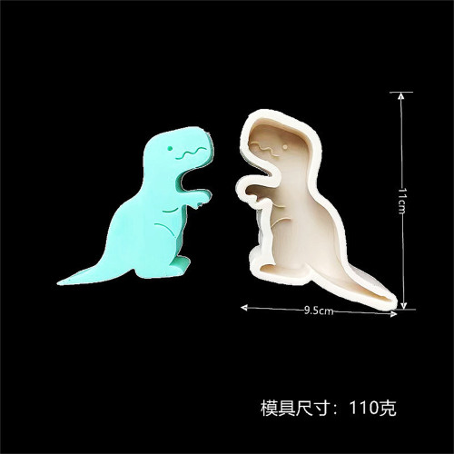 yrannosaurus Rex Candle Mold, Animal Car Freshie Molds,Cake Decorating, Candy, Soap, Candle, Polymer Clay, Resin Art Mold(Color Random)