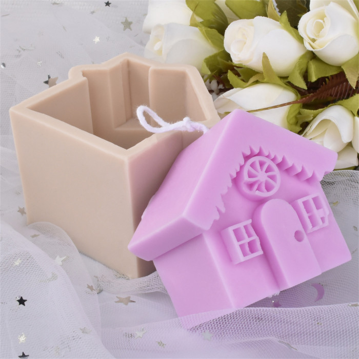 Christmas Series Aromatic Candle Mold diy Christmas Gift Silicone Candle Mold