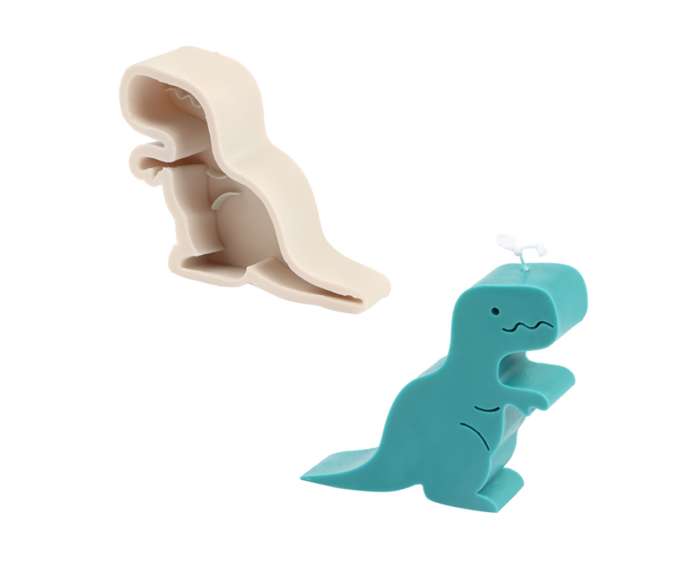 yrannosaurus Rex Candle Mold, Animal Car Freshie Molds,Cake Decorating, Candy, Soap, Candle, Polymer Clay, Resin Art Mold(Color Random)