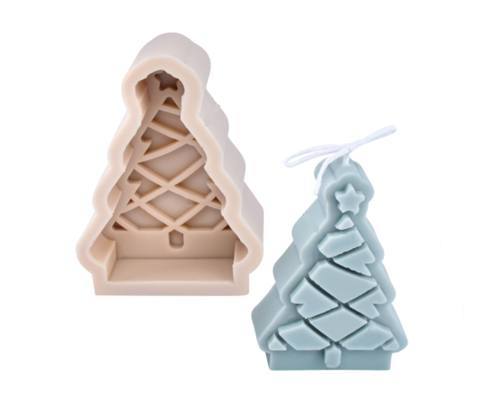 Christmas Series Aromatic Candle Mold diy Christmas Gift Silicone Candle Mold