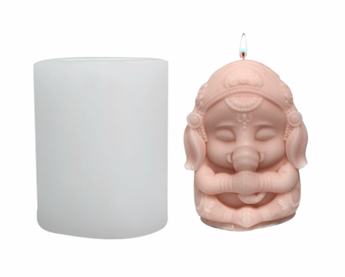 Buddha Silicone Soap Mold Candle Mold for Handmade Soap Making Candle Making DIY Craft Making Chocolate Candy Cake Making