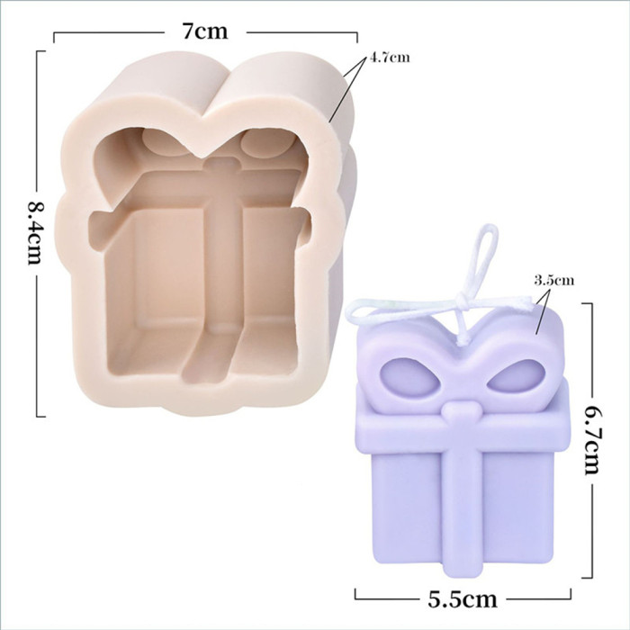 Christmas Series Aromatic Candle Mold diy Christmas Gift Silicone Candle Mold