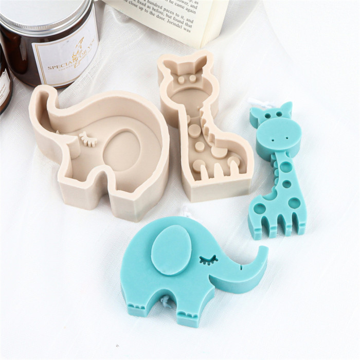 yrannosaurus Rex Candle Mold, Animal Car Freshie Molds,Cake Decorating, Candy, Soap, Candle, Polymer Clay, Resin Art Mold(Color Random)