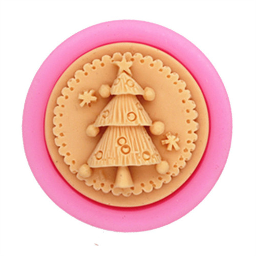 3D Christmas tree Silicone Soap Mold for Soap Making, Candy Mold Chocolate Mold DIY Cake Mold