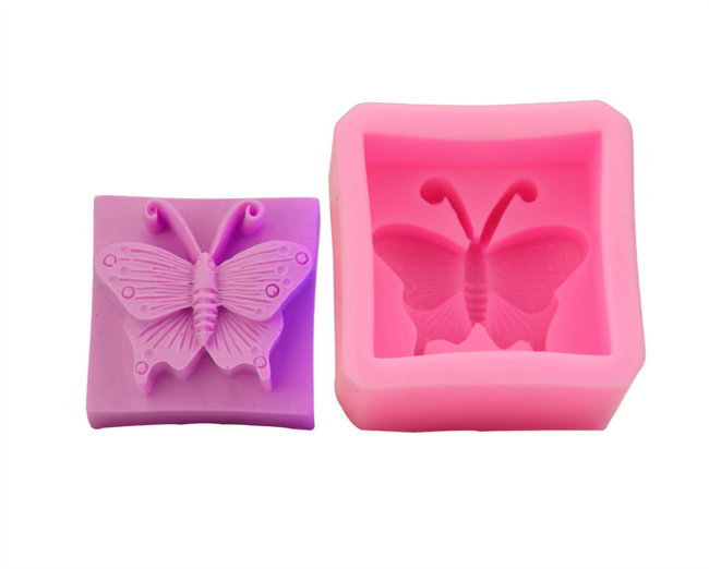 Butterfly Craft Silicone Mold for Handmade Lotion Bar, Soap Mold ，Bath Bomb, Wax, Crayon, Polymer Clay, Plaster of Paris
