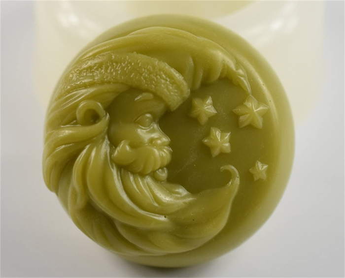 Christmas Series Soap Silicone Mold for DIY Soap Pastry Cake Plaster Clay Chocolate Decoration