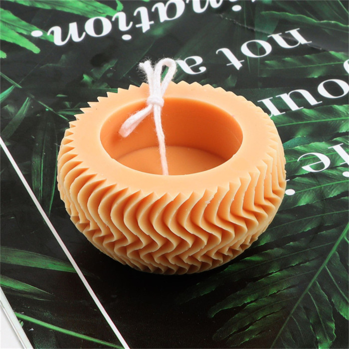 Water ripple bowl incense candle mould diy wave bowl flowerpot candle silicone mould