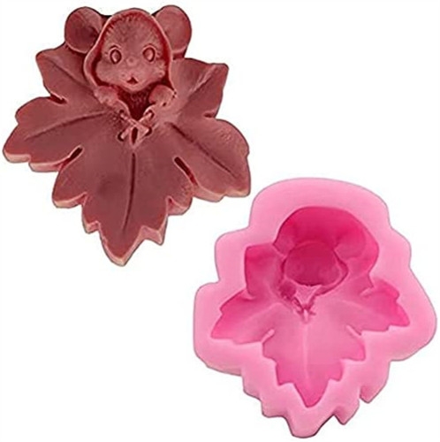 Silicone Molds Maple Leaf mice, Cute Little Mouse Shape Craft Art Silicone Soap Mold, Animal Craft Molds, DIY Handmade Plant Form Soap Molds - Best hadmade Gifts
