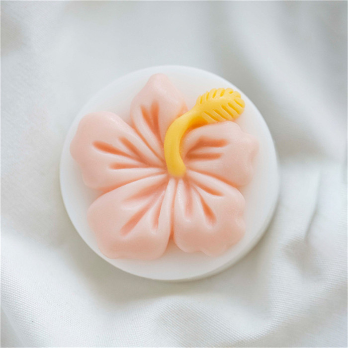 Hand made soap mould, aromatic plaster, silica gel mould, drip mould, candle mould of plant flowers