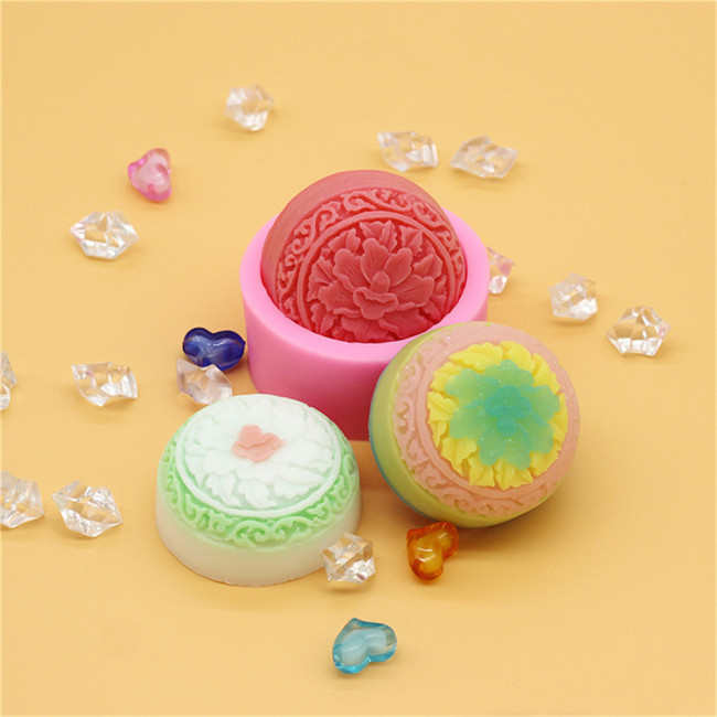 Flower Silicone Soap Molds Soap Molds for Soap Making Silicon Molds for Soaps DIY Craft Handmade Soap Candle Plaster Resin Mould