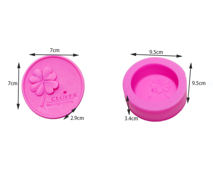 Silicone Soap Molds Shapes Clover Soap Mold Silicone Soap Molds