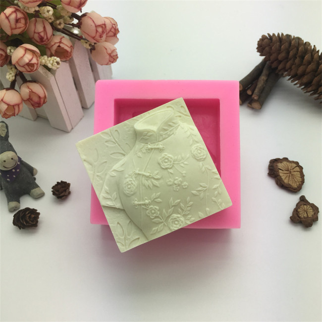 Square clothes Chinese style liquid sugar turning mould Hand made soap mould