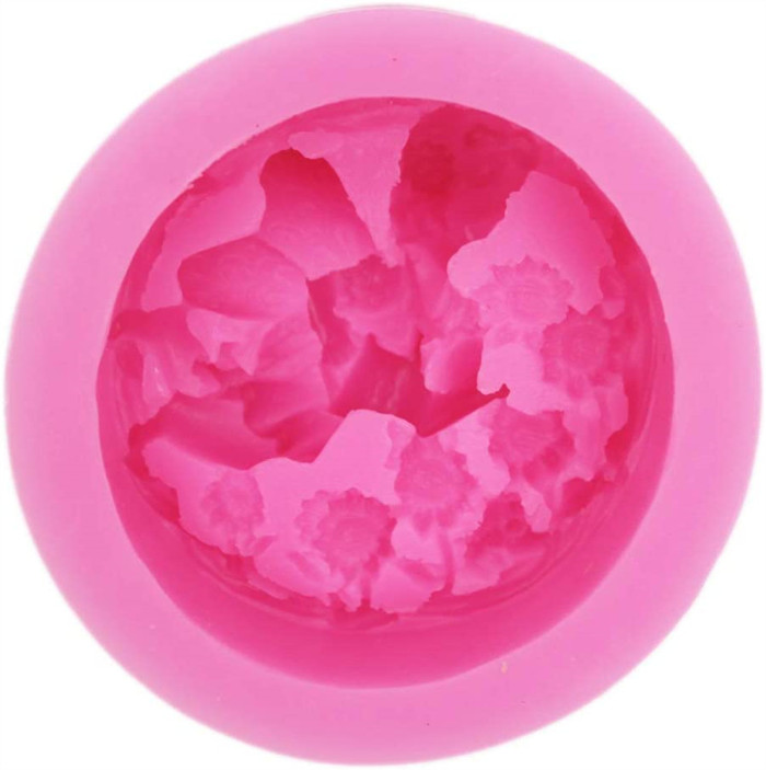 Angel Baby Silicone Resin Mold, Soap Making Mold Rose Flower Fondant Molds 3D Handmade DIY Craft Mould for Soap,Jelly Sugar,Chocolate, Candy,Cake Topper Decoration