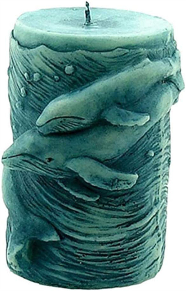 3D Dolphin Silicone Candle Molds Dolphin Soap Mold Aroma Stone Gypsum Moulds Resin Art Craft Mould