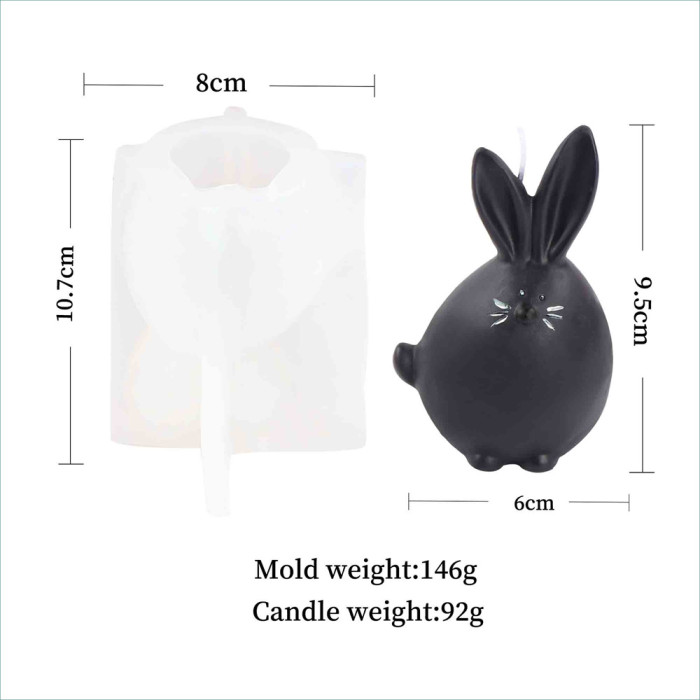 Cute Cat Silicone Mold Cartoon Large and Small Dragon Cat Candle Mold Handmade Soap Plaster Sugar Turning Mold