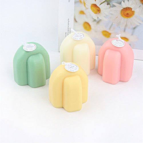 Cross arch candle mold Silicone cross U-shaped arch candle mold Hand soap resin gypsum sugar mold