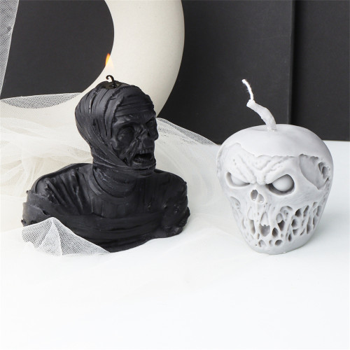 Zombie candle silicone mold Half body gauze zombie mold Plaster sugar mold